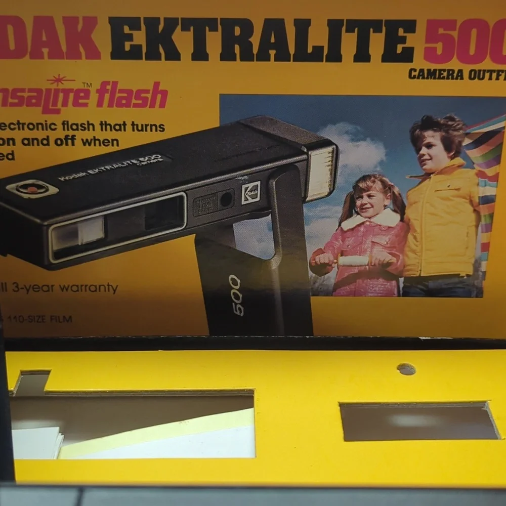 Vintage Kodak Ektralite 500 Camera Outfit